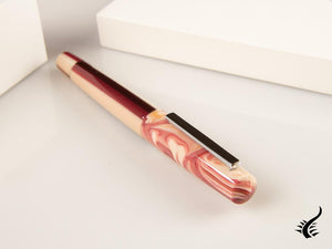 Tibaldi Infrangibile Russet Red Fountain Pen, Resin, Pink, INFR-359-FP