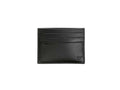 Tibaldi Leather Credit card holder, Leather, Cotton, Black, 7 Cards, LTM-CCC