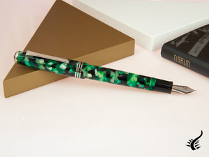Tibaldi Nº60 Emerald Green Fountain Pen, Palladium trim, N60-489-FP