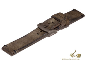 U-Boat Accesorios Strap, Aged Leather, Brown, 23 mm., Stainless Steel, 6967