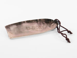 U-Boat Accesorios Strap, Calfskin Leather, Cotton, Brown, 20 mm., 827/Z