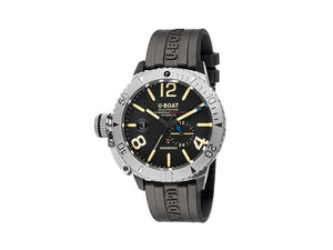 U-Boat Classico Sommerso Automatic Watch, Black, 46 mm, 30 atm, 9007/A