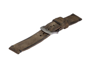 U-Boat Accesorios Strap, Aged Leather, Brown, 20 mm., Stainless Steel, 7663