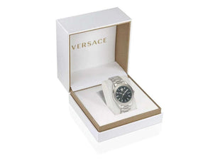 Versace V Code Quartz Watch, Green, 42 mm, Sapphire Crystal, VE6A00423