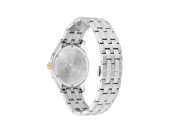 Versace Greca Time GMT Quartz Watch, Blue, 41 mm, Sapphire Crystal, VE -  Iguana Sell