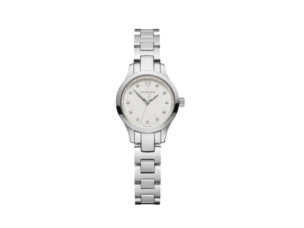 Victorinox Alliance Ladies XS Quartz Watch, White, 28mm, V241875,