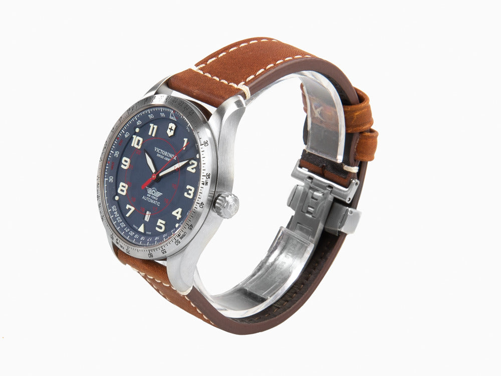 Victorinox Airboss Mechanical Automatic Watch, Blue, 42 mm, 10 atm, V241887