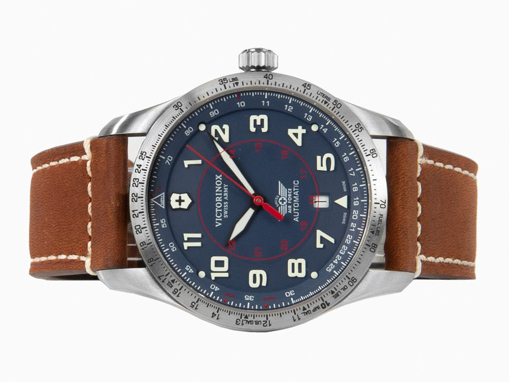 Victorinox Airboss Mechanical Automatic Watch, Blue, 42 mm, 10 atm, V241887