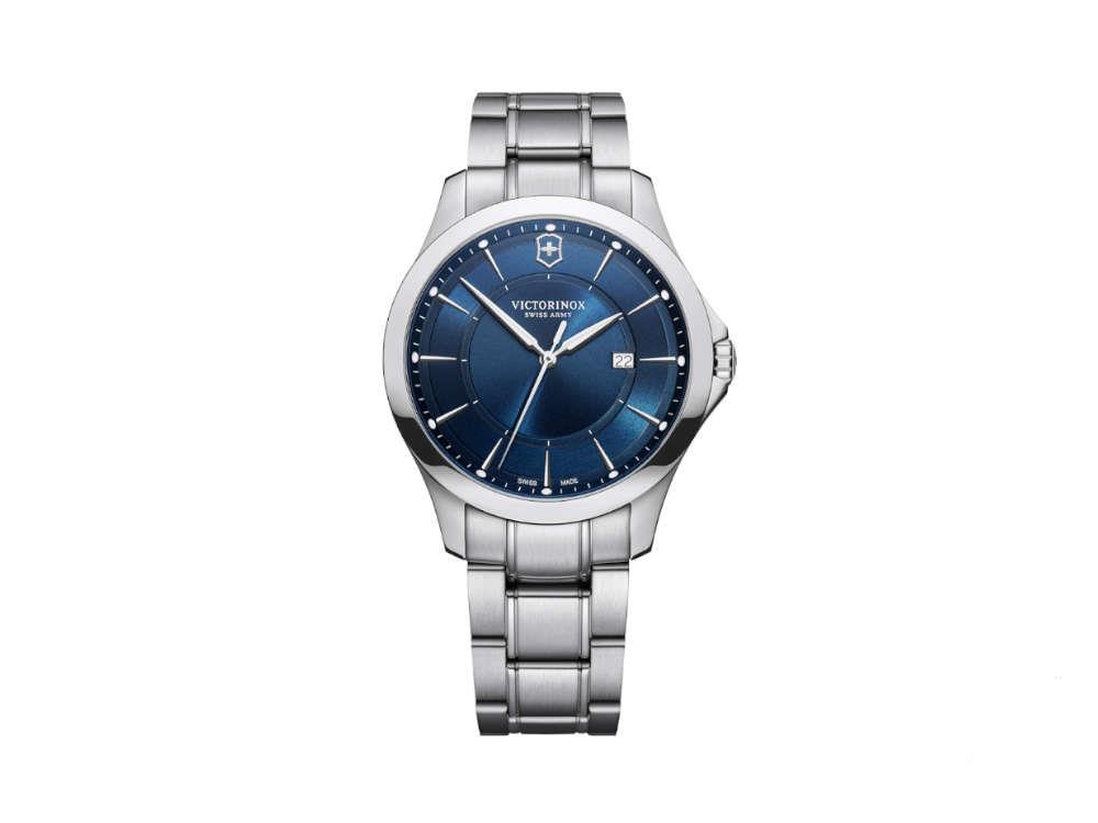 Victorinox Alliance Gent Quartz Watch, Stainless Steel, Blue, 40 mm, V241910
