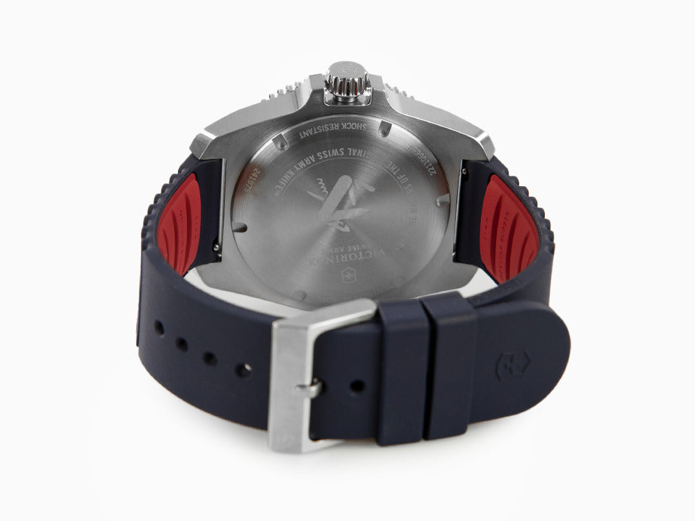 Victorinox Journey Quartz Watch, Stainless Steel 316L, Blue, 43 mm, V241975