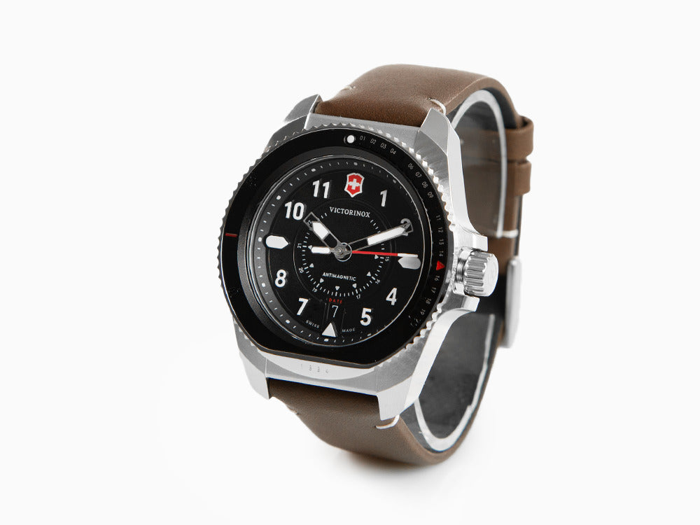 Victorinox Journey 1884 Quartz Watch, Black, 43 mm, V241976.1