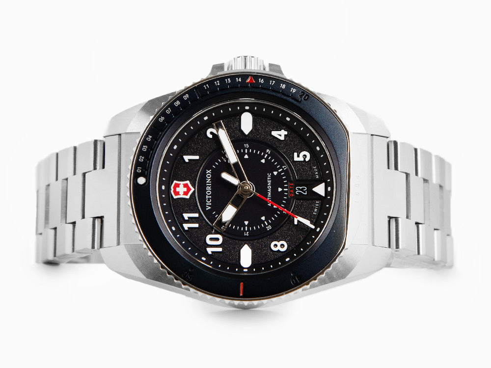 Victorinox Journey 1884 Quartz Watch, Stainless Steel 316L, Blue, 43 mm, V241978