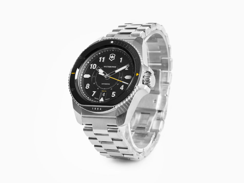 Victorinox Journey 1884 Automatic Watch, Black, 43 mm, 20 atm, V241981