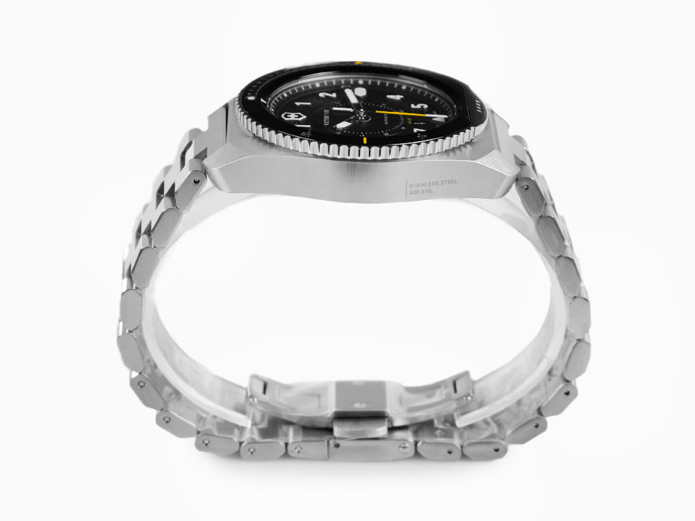 Victorinox Journey 1884 Automatic Watch, Black, 43 mm, 20 atm, V241981