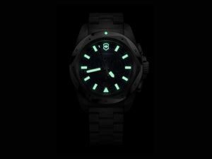 Victorinox I.N.O.X. Chrono Quartz Watch, Blue, 43 mm, V241985