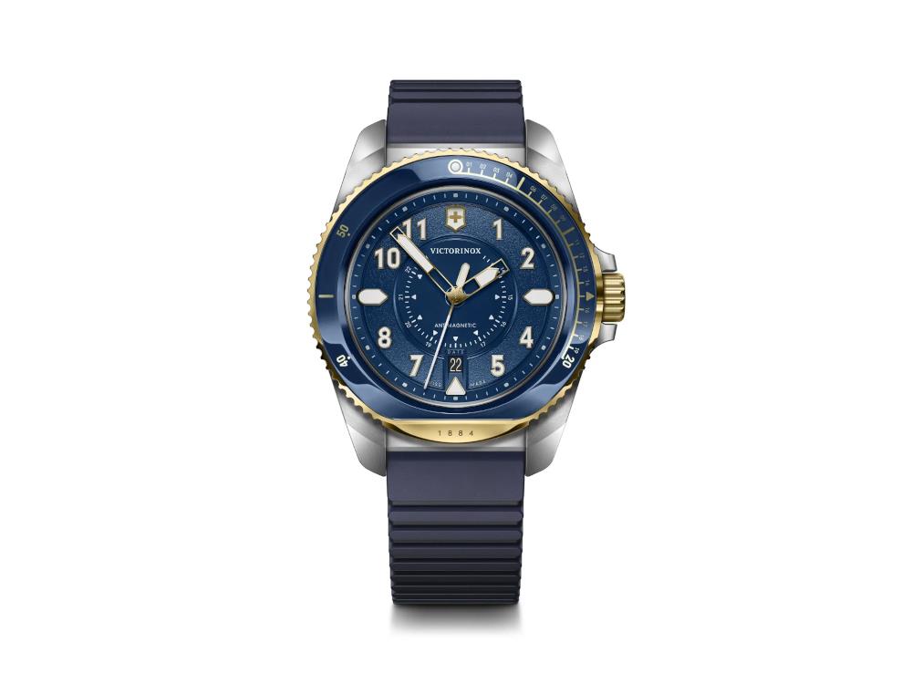 Victorinox Journey 1884 Quartz Watch, Blue, 43 mm, PVD, V242013