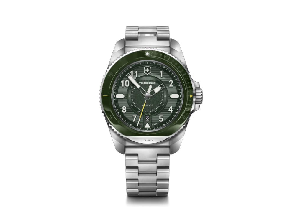 Victorinox Journey 1884 Automatic Watch, Green, 43 mm, Sapphire Crystal V242015