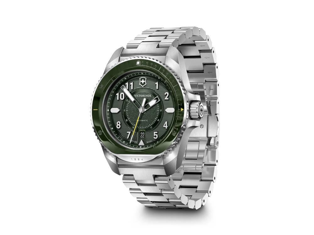 Victorinox Journey 1884 Automatic Watch, Green, 43 mm, Sapphire Crystal V242015