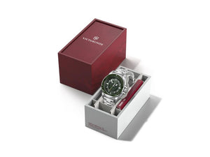 Victorinox Journey 1884 Automatic Watch, Green, 43 mm, Sapphire Crystal V242015