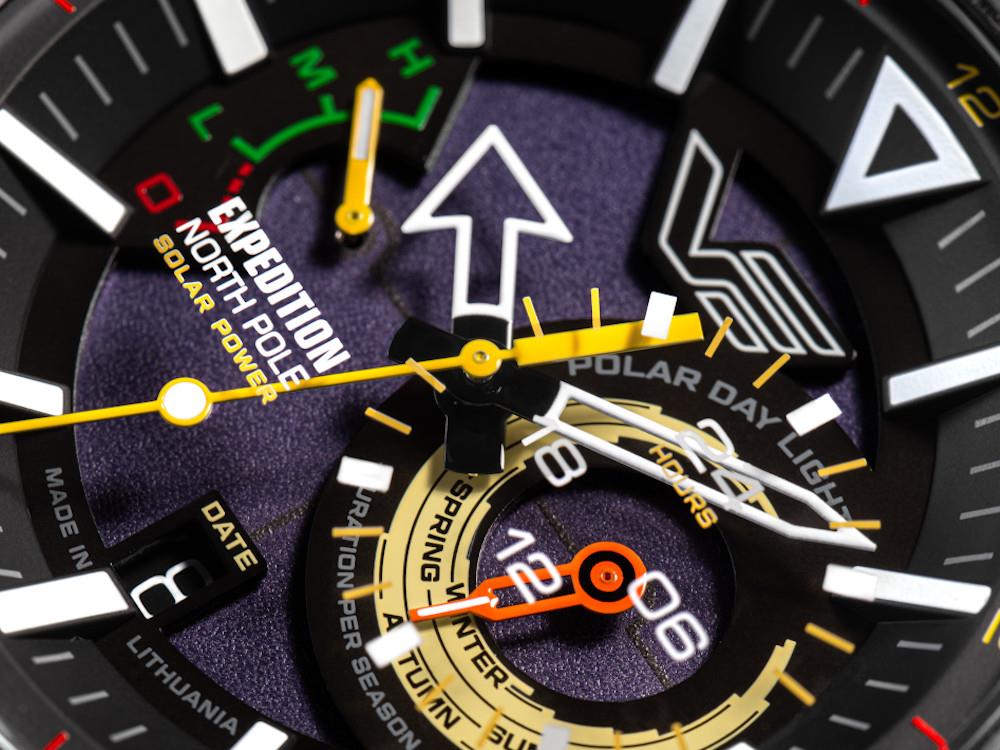 Vostok Europe Expedition North Pole Polar Day Quartz Watch, Blue, VS57-595A735