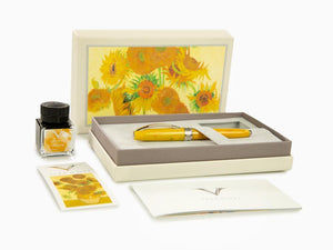Visconti Van Gogh Sunflowers Fountain Pen, Acrylic Resin, KP12-05-FP