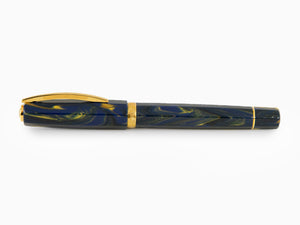 Visconti Medici Golden Blue Rollerball pen, Blue, gold plated, KP17-05-RB