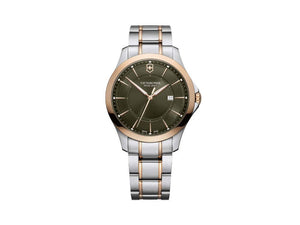 Victorinox Alliance Gent Quartz Watch, Stainless Steel, Green, 40 mm, V241913