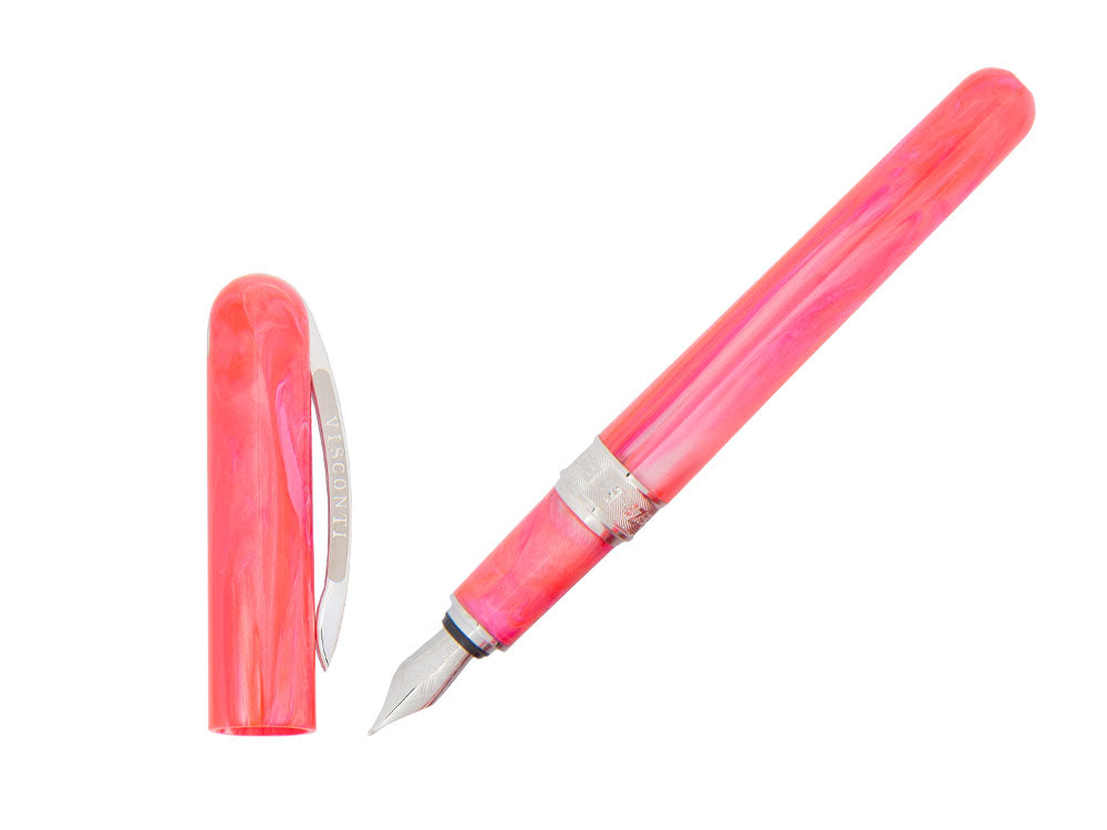 Visconti Breeze Cherry Fountain Pen, Injected resin, Pink, KP08-04-FP