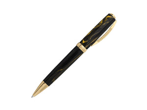Visconti Medici Golden Black Ballpoint Pen, Black, Gold, KP17-07-BP