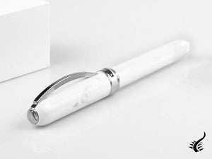 Visconti Rembrandt Fountain Pen, Acrylic Resin, White, KP10-06-FP