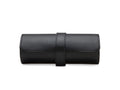 WOLF Blake Watch roll, 3 Watches, Black, Leather, 305028