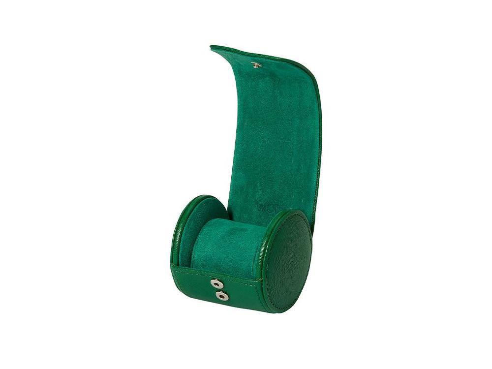 WOLF Tutti Frutti Watch roll, 1 Watch, Green, Vegan Leather, 680143