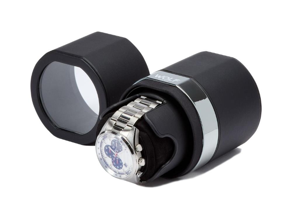 WOLF The Rocket Watch winder, 1 Watch, Black, 543210