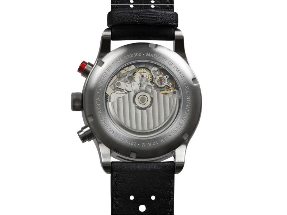 Zeppelin Night Cruise Alain Rober Automatic Watch, LE, Black, 42 mm, 7216-2