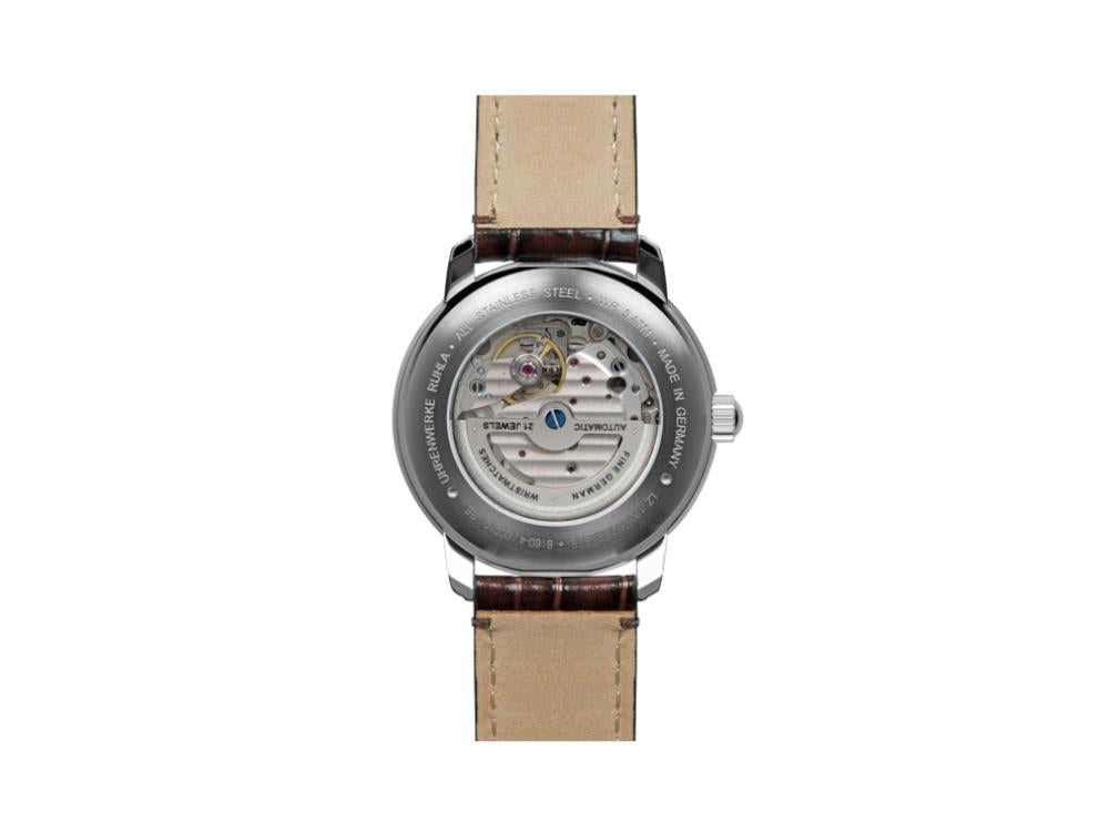 Zeppelin LZ 120 Bodensee Automatic Watch, Green, 40cm, Leather