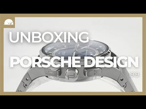 Porsche Design 1919 Automatic Watch, Titanium, Blue, 6023.4.05.002.01.5